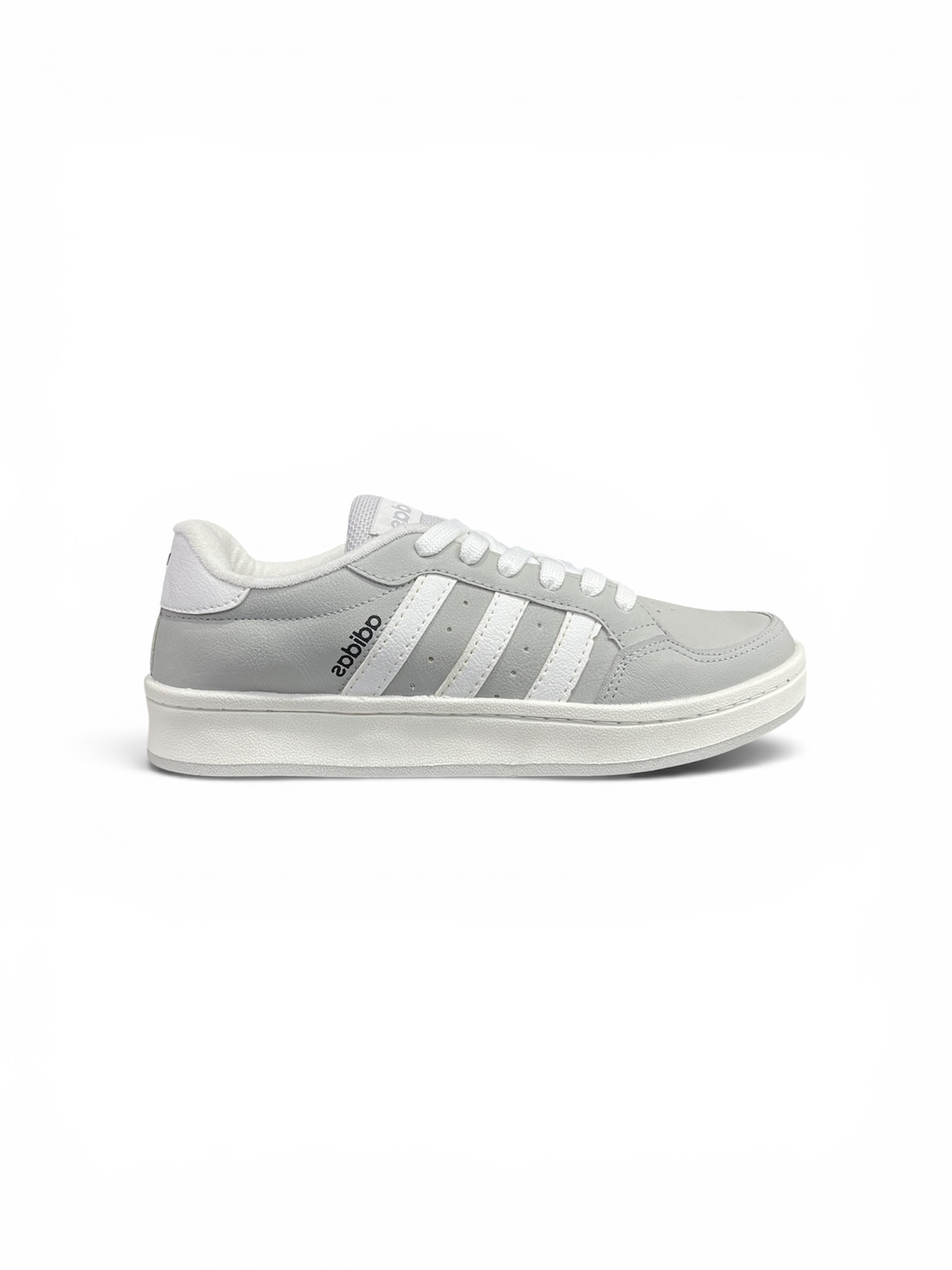 ADIDAS ADVANTAGE ( CINZA / BRANCO )