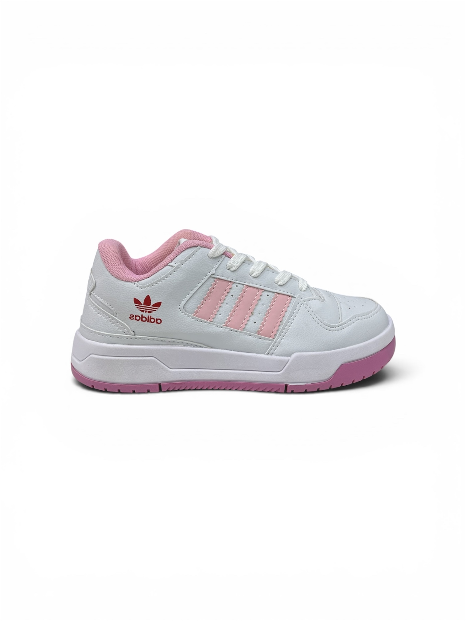 ADIDAS FORUM LOW ( BRANCO / ROSA )
