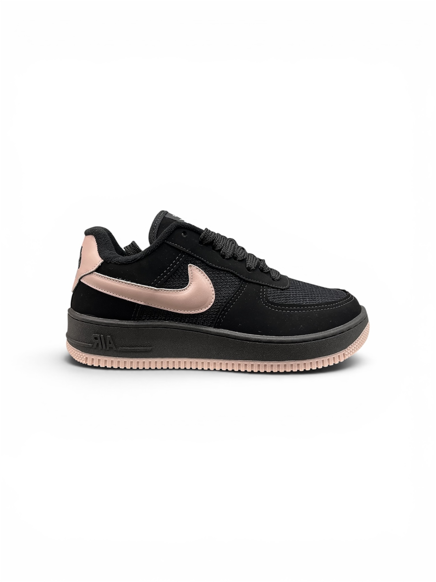 AIR FORCE 1 ( PRETO / ROSE )