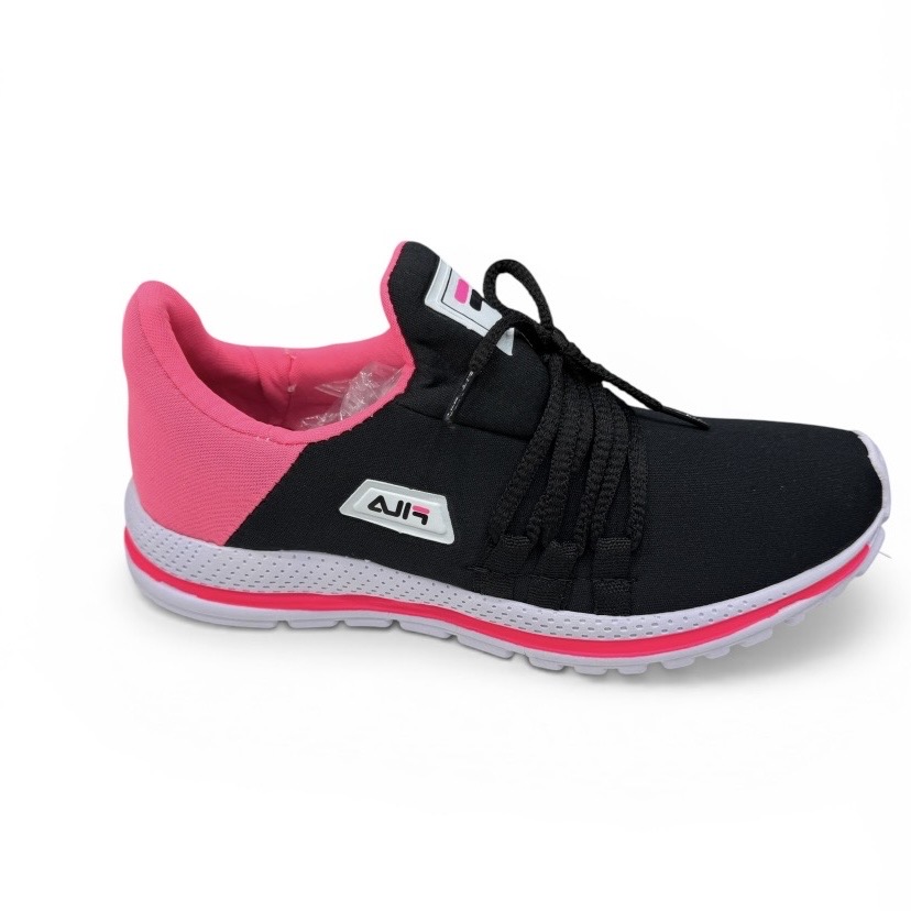 FILA IATE ( PRETO / ROSA / BRANCO )