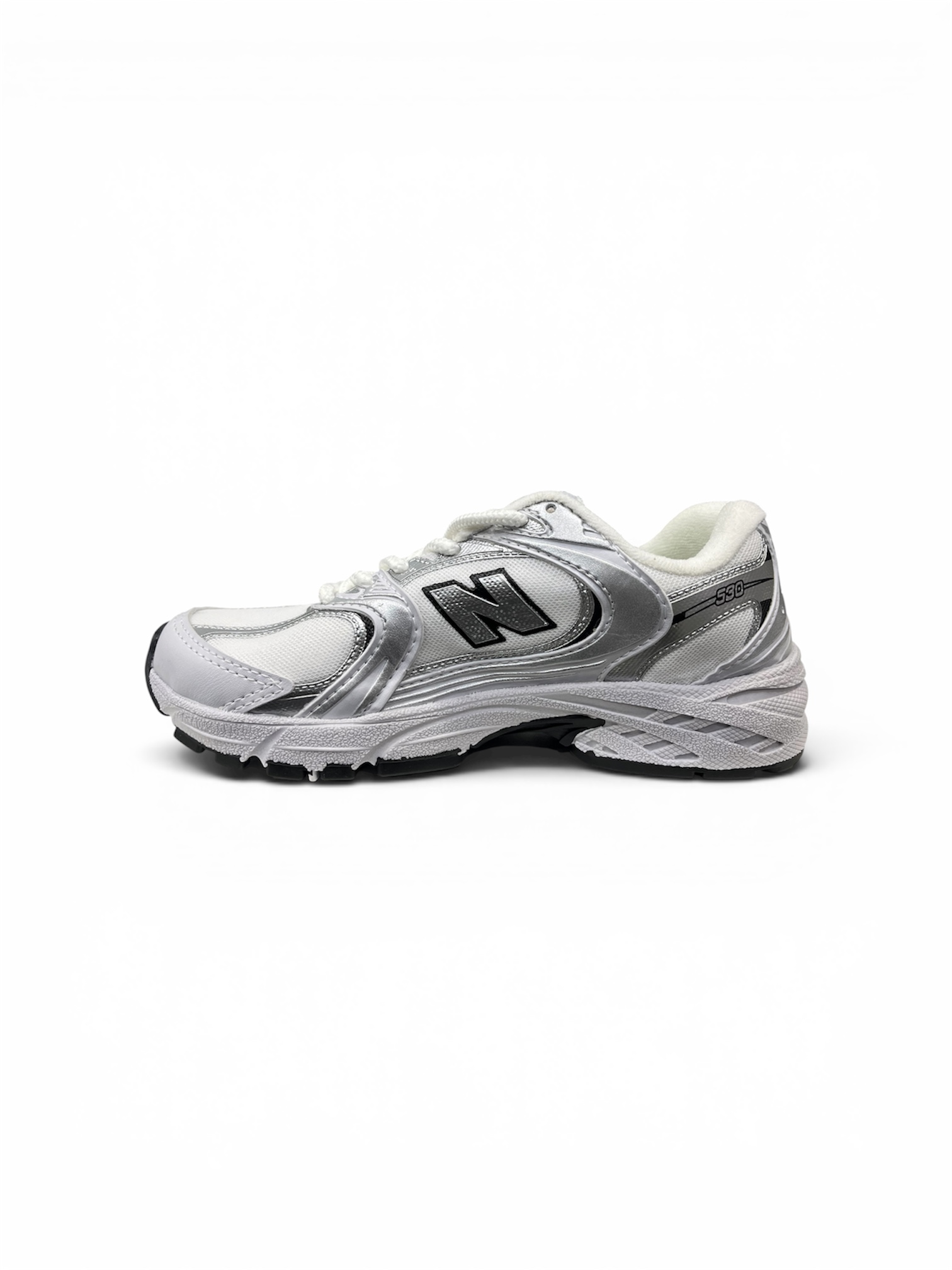 NEW BALANCE 530 ( BRANCO / PRATA )
