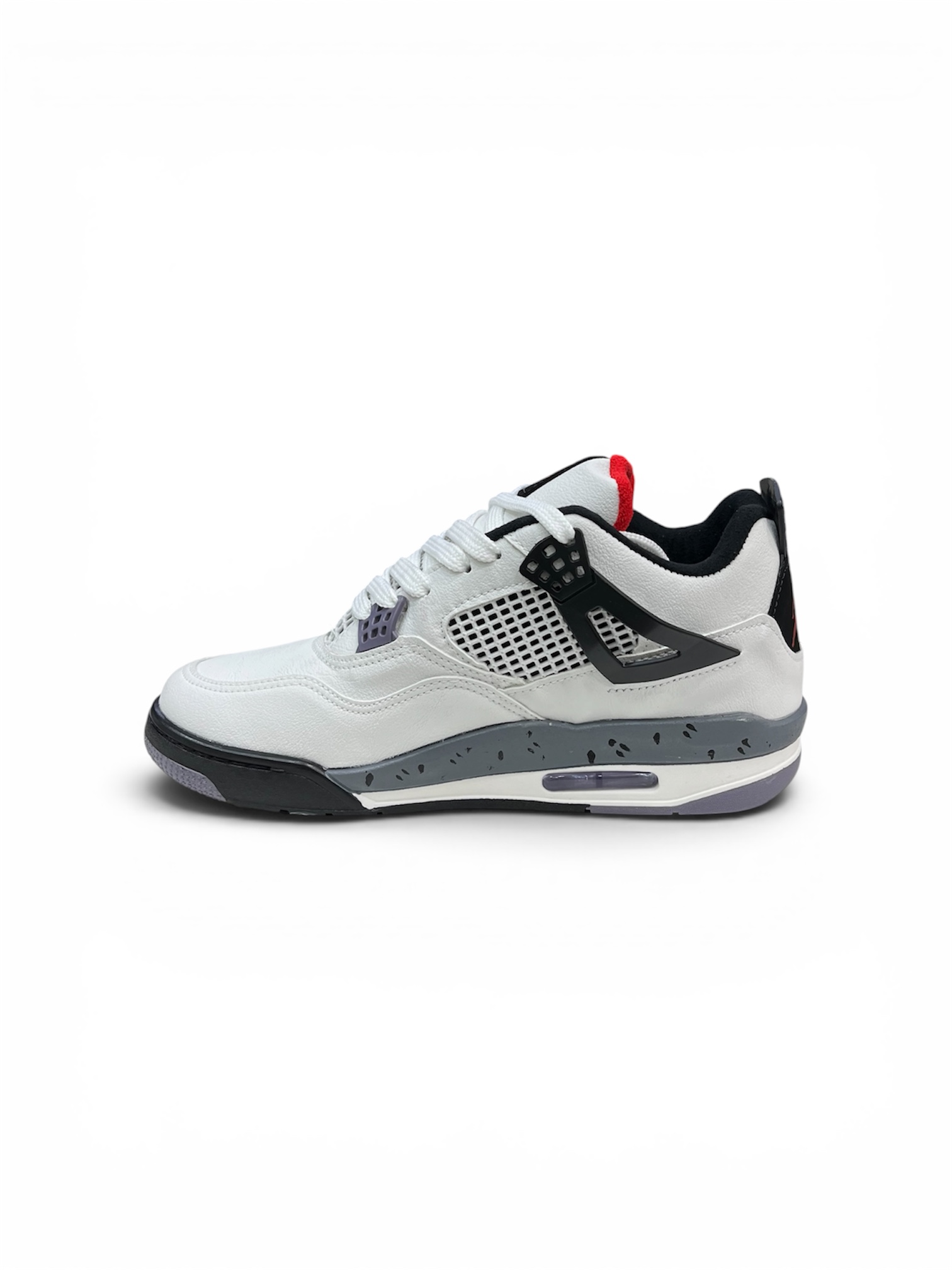 NIKE JORDAN 4 OG ( BRANCO / CINZA )
