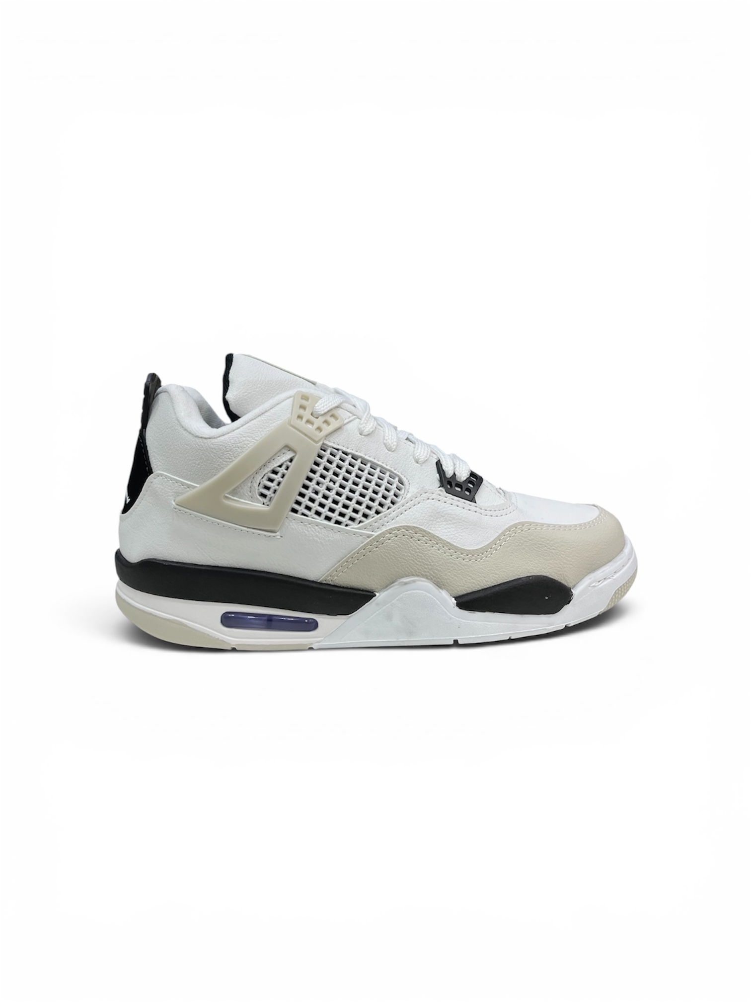 NIKE JORDAN 4 OG ( BRANCO / CINZA / PRETO )