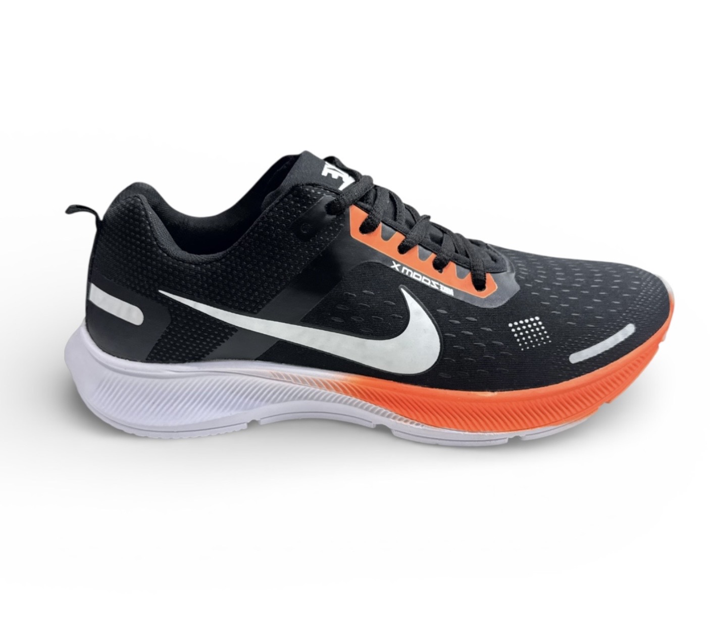 NIKE ZOOM X ( PRETO LARANJA )
