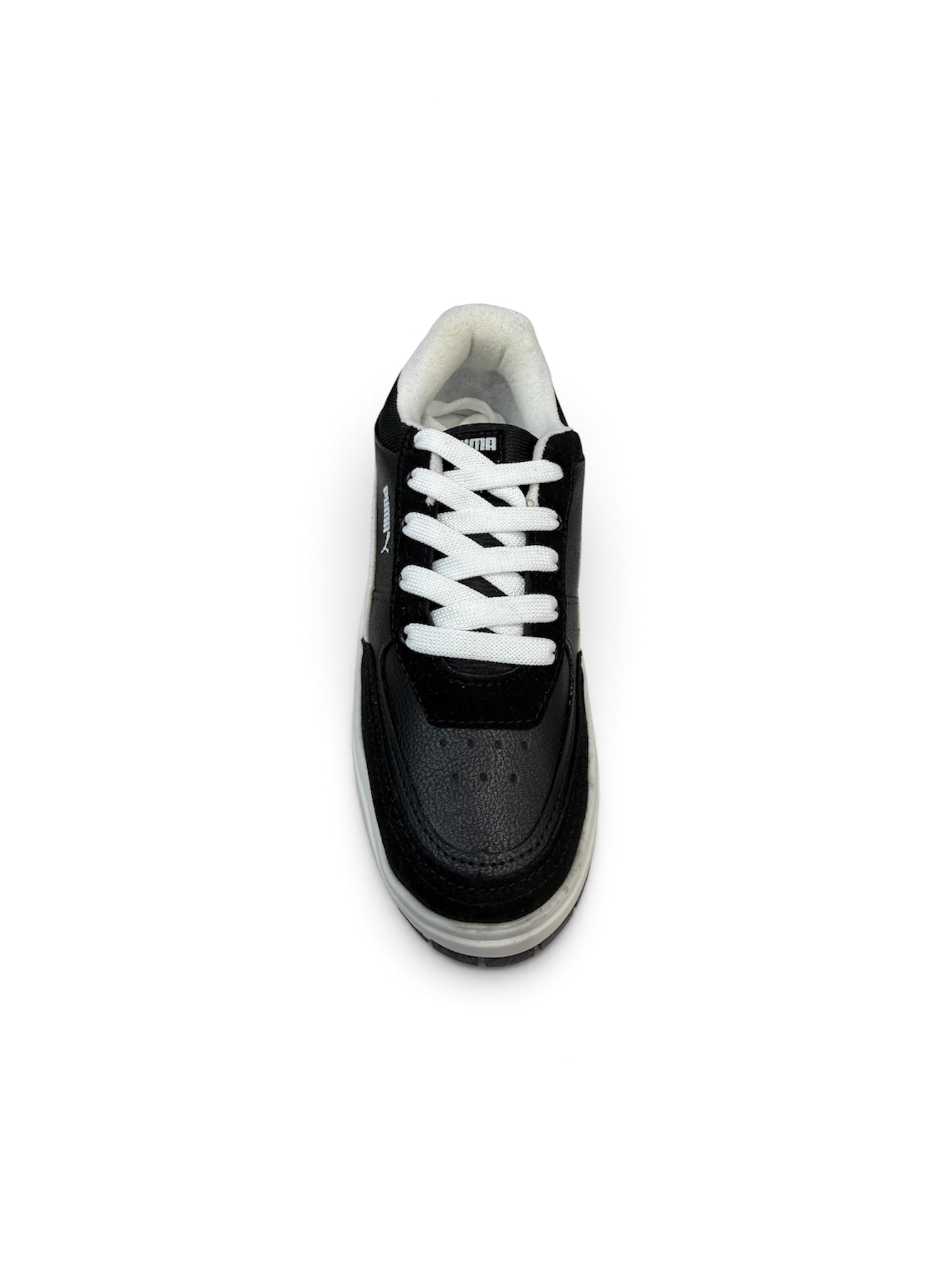 PUMA REBOUND FEMME LOW BDP ( PRETO/ BRANCO )