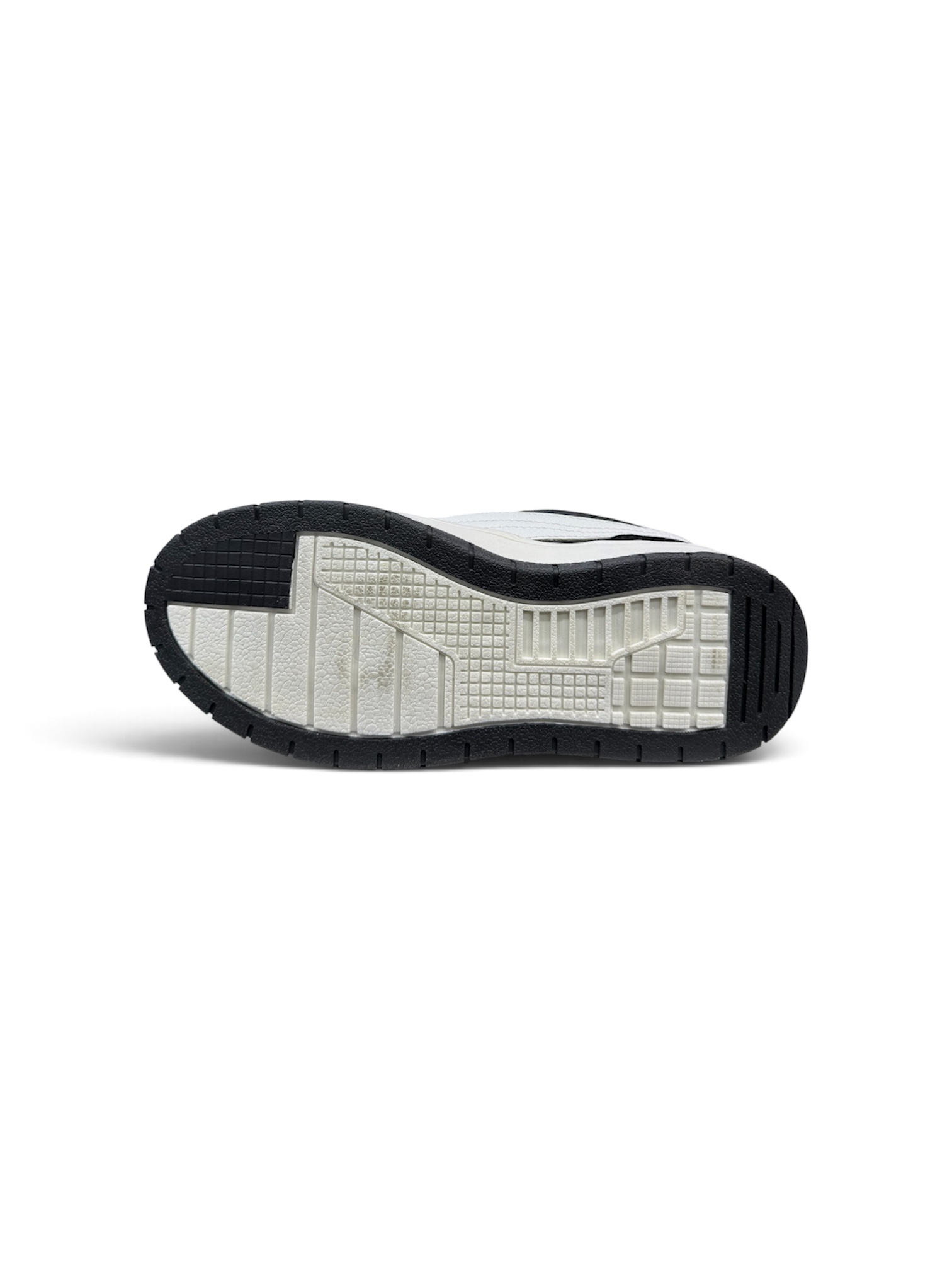 PUMA REBOUND FEMME LOW BDP ( PRETO/ BRANCO )